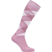 HV Polo Calcetines de EquitaciÃ³n HVPArgyle Pretty Pink