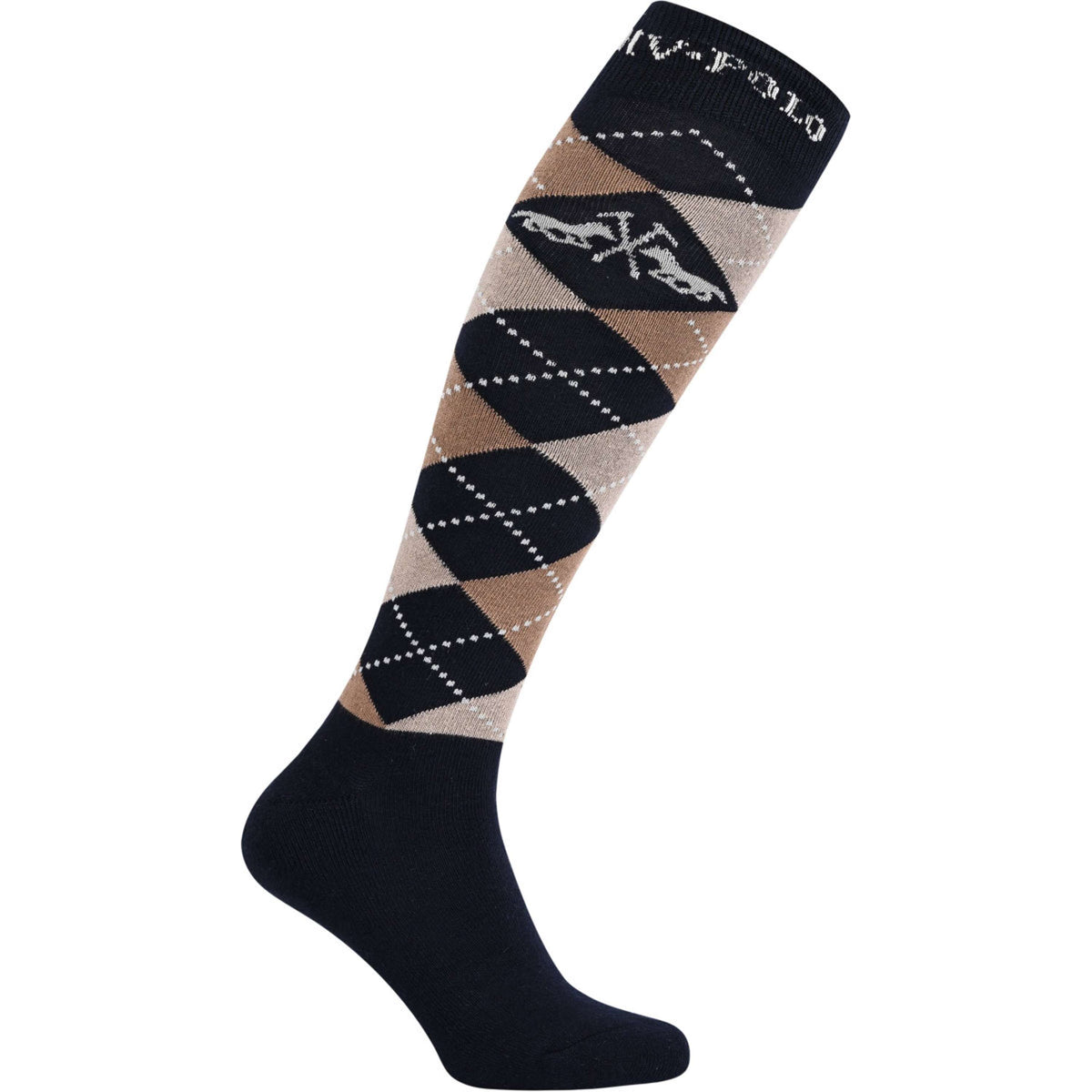 HV Polo Calcetines de EquitaciÃ³n HVPArgyle Navy