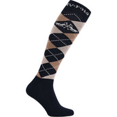 HV Polo Calcetines de EquitaciÃ³n HVPArgyle Navy