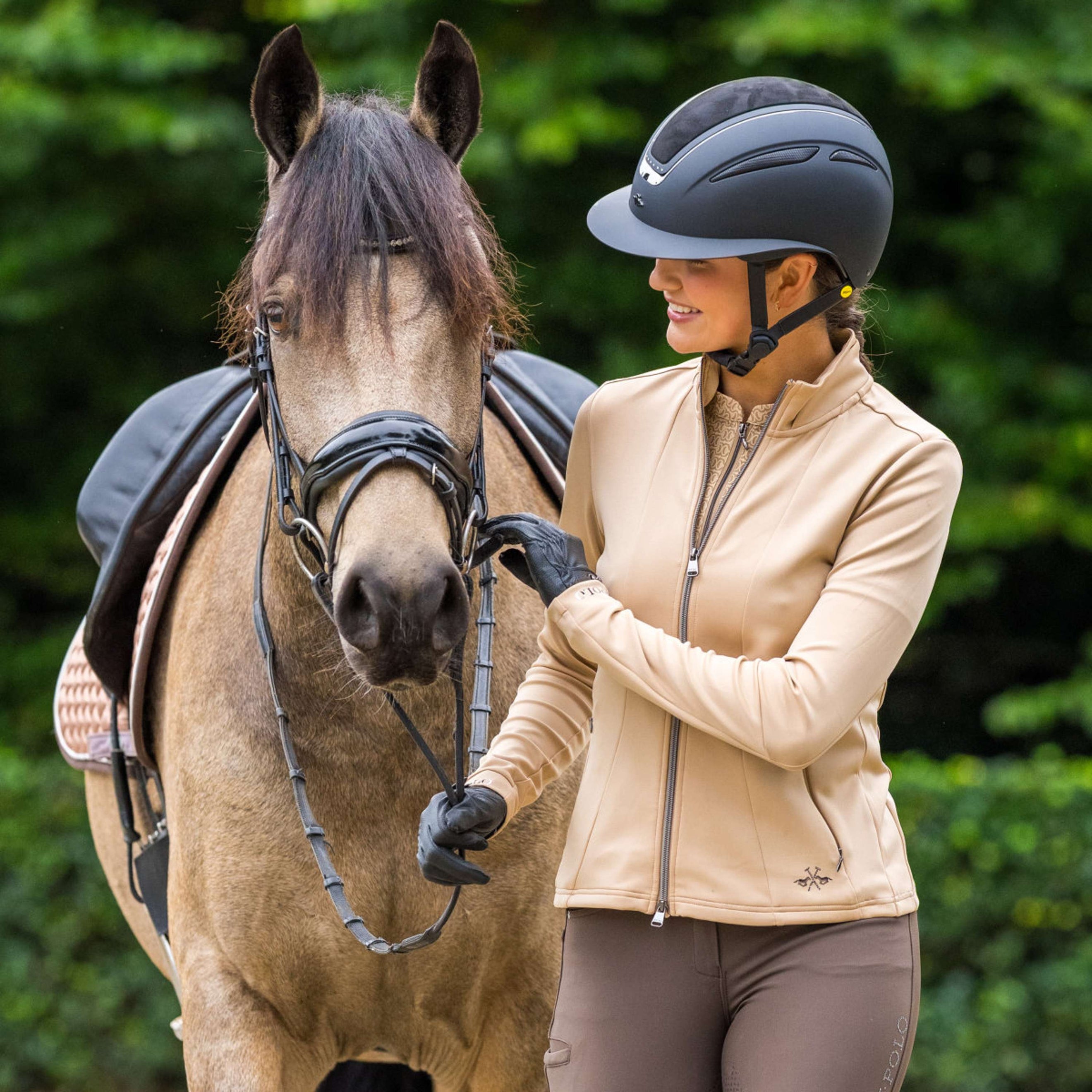 HV Polo Sudadera con capucha y cremallera HVPJay Champagne