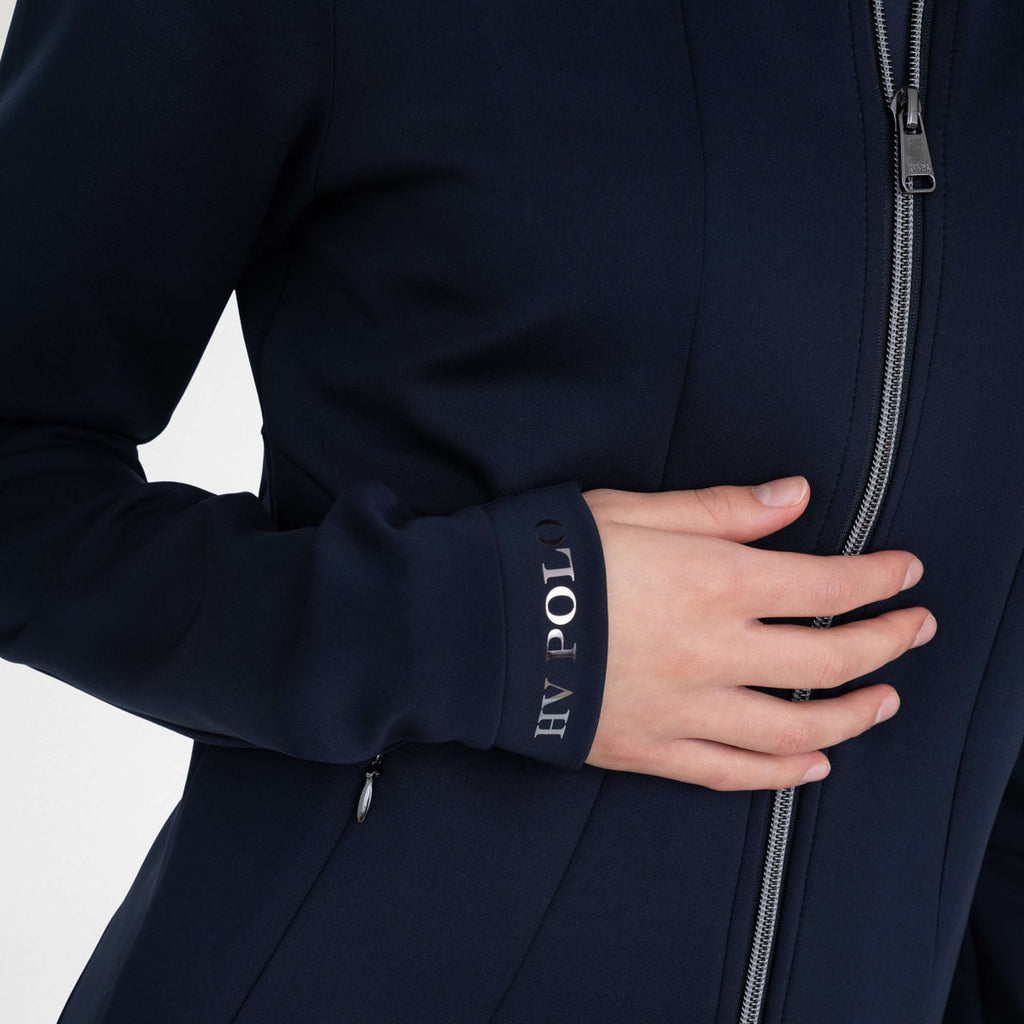 HV Polo Sudadera con capucha y cremallera HVPJay Navy