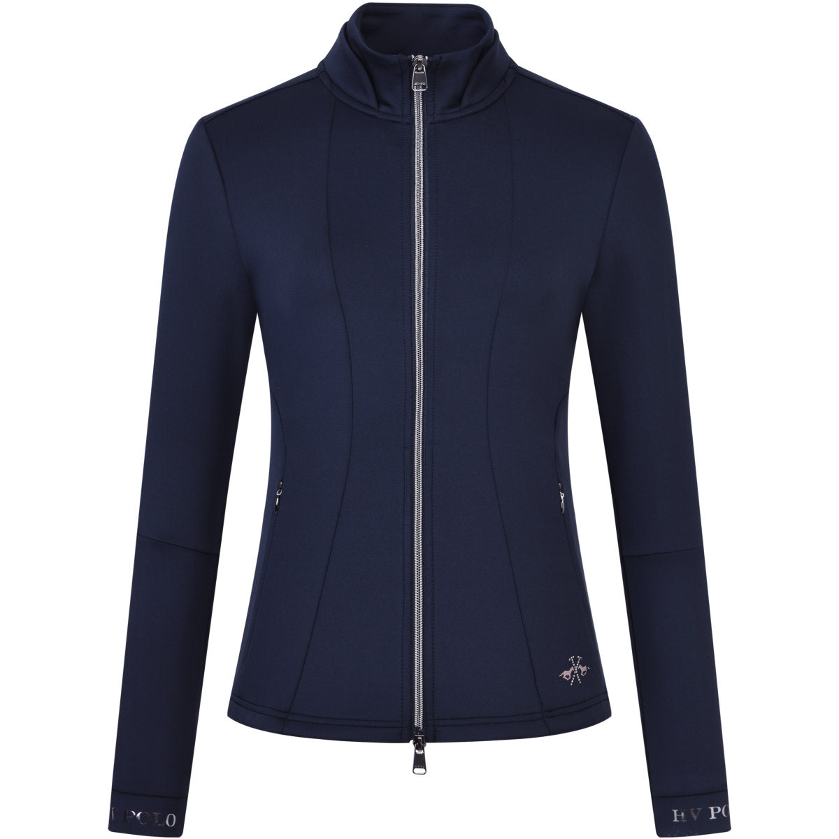 HV Polo Sudadera con capucha y cremallera HVPJay Navy