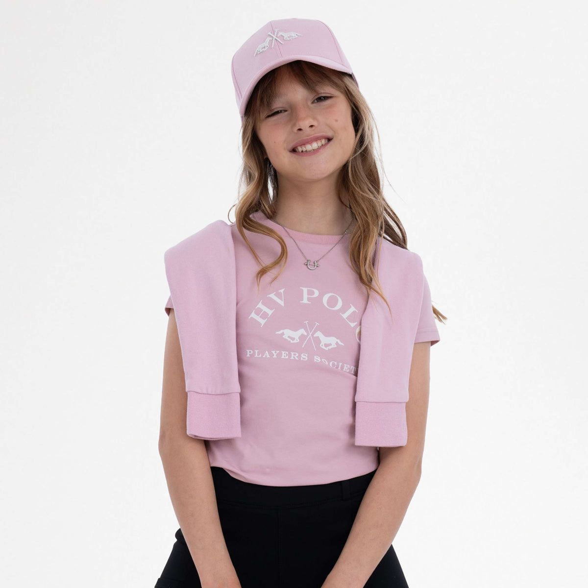HV Polo Camiseta HVPNatalie Kids Pretty Pink