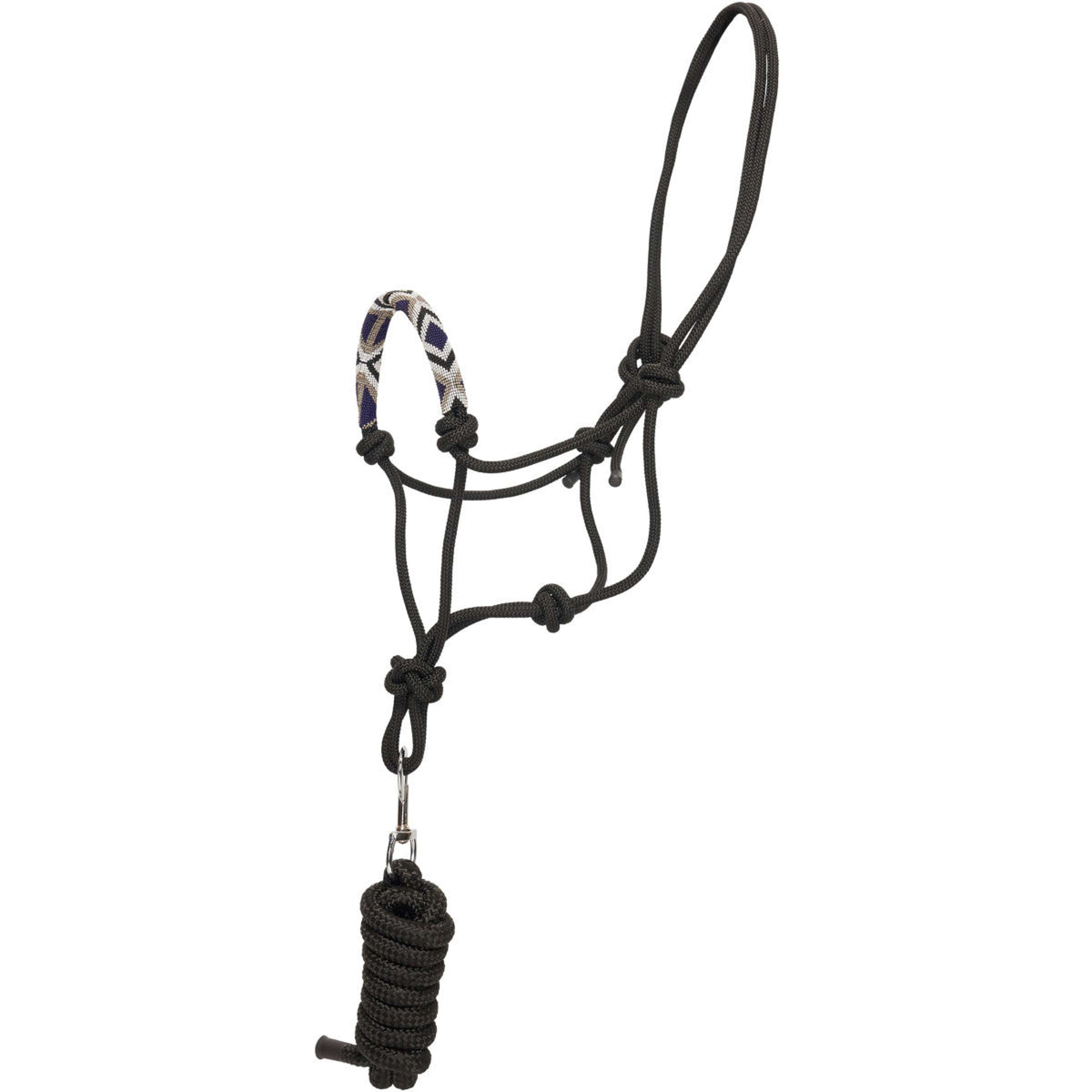 HV Polo Cabezada de Cuerda HVPLamu Negro