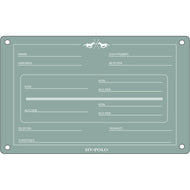 HV Polo Placa de Establo HVPPolo InglÃ©s Aqua Sky