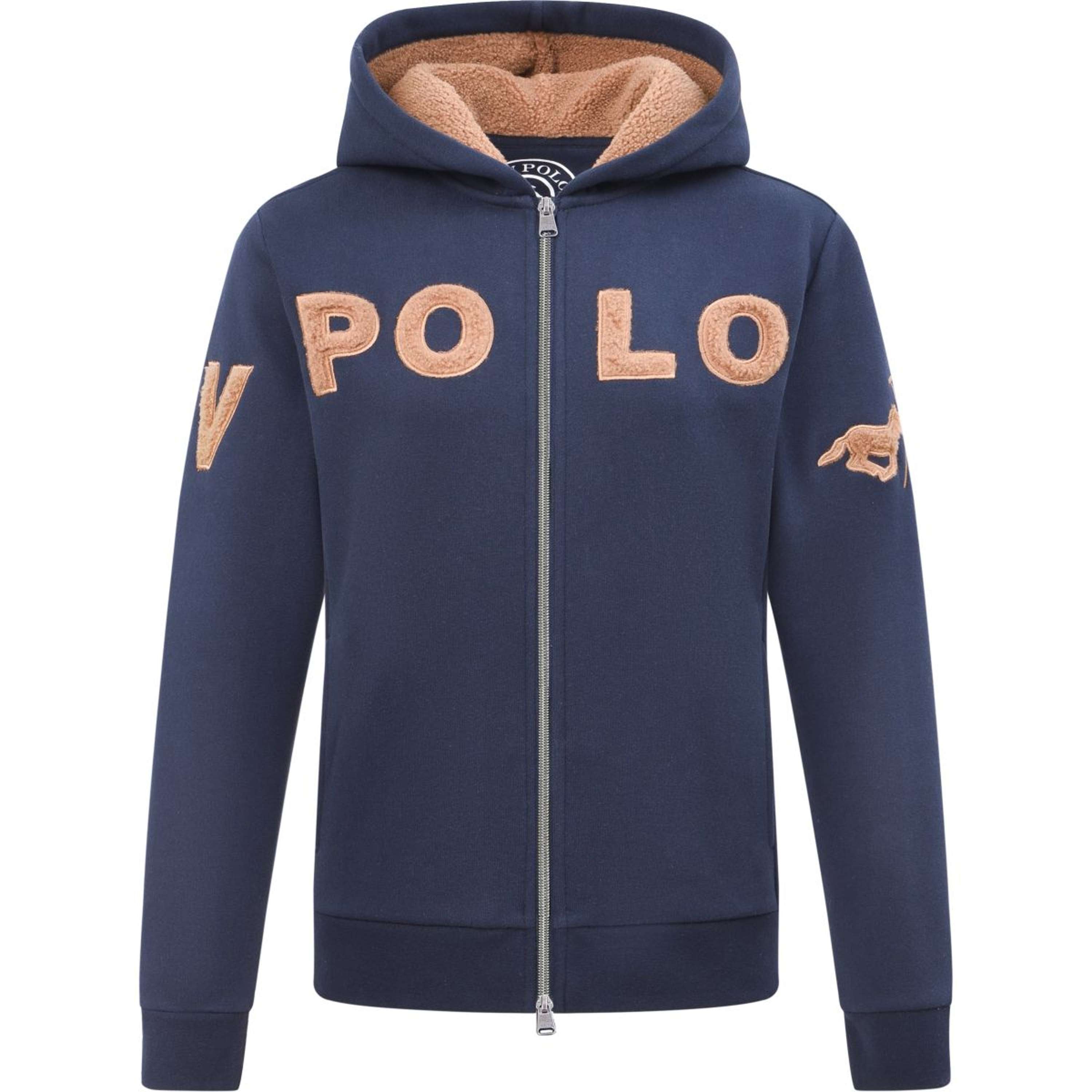 HV Polo Sudadera con capucha y cremallera HVPReina Navy