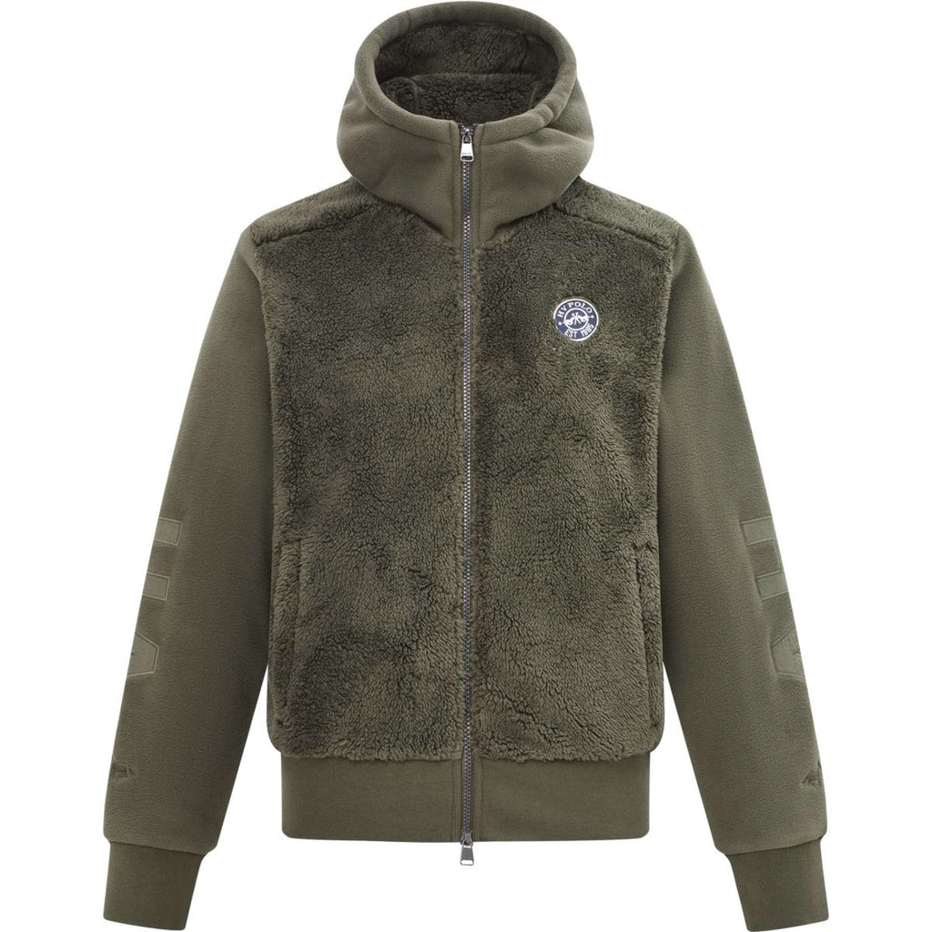 HV Polo Sudadera con capucha y cremallera HVPRoyce Forest Green
