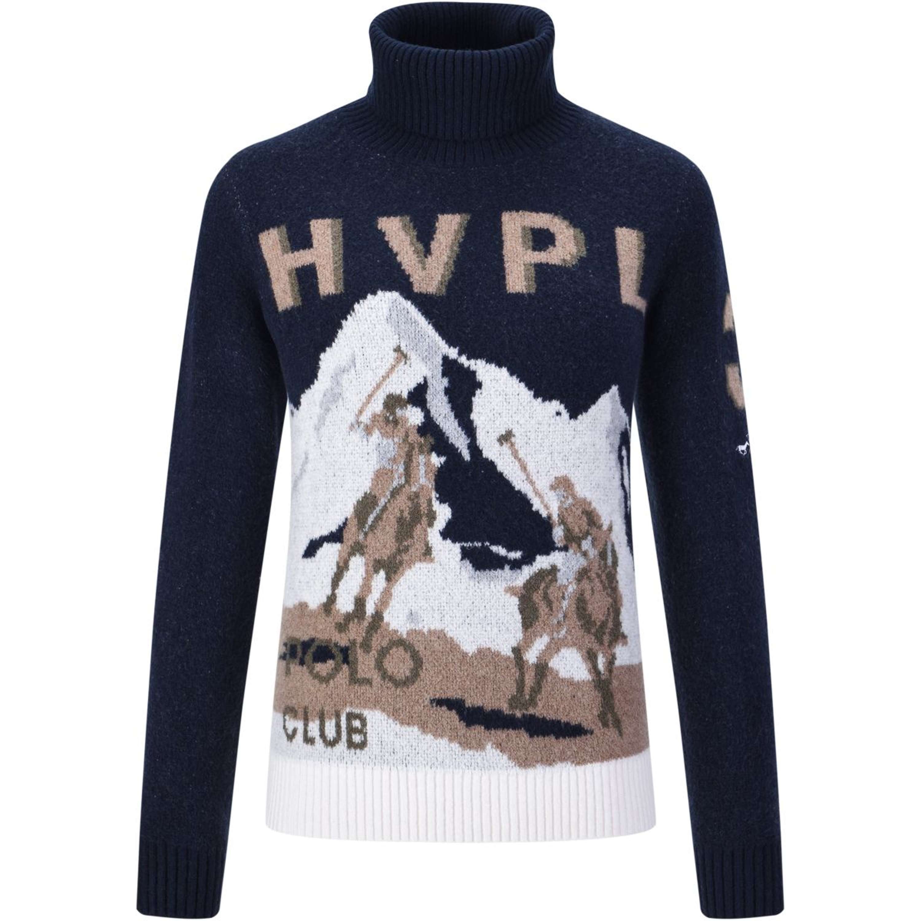 HV Polo Jersey de Cuello Alto HVPHarper Navy