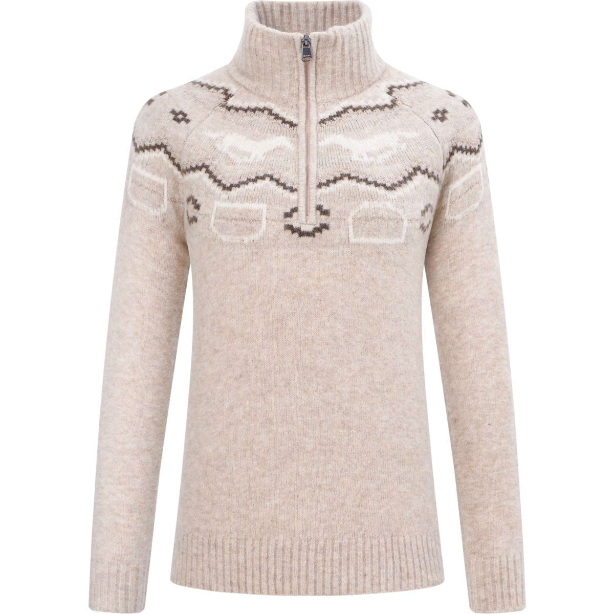 HV Polo Jersey de Cuello Alto HVPJosie Natural