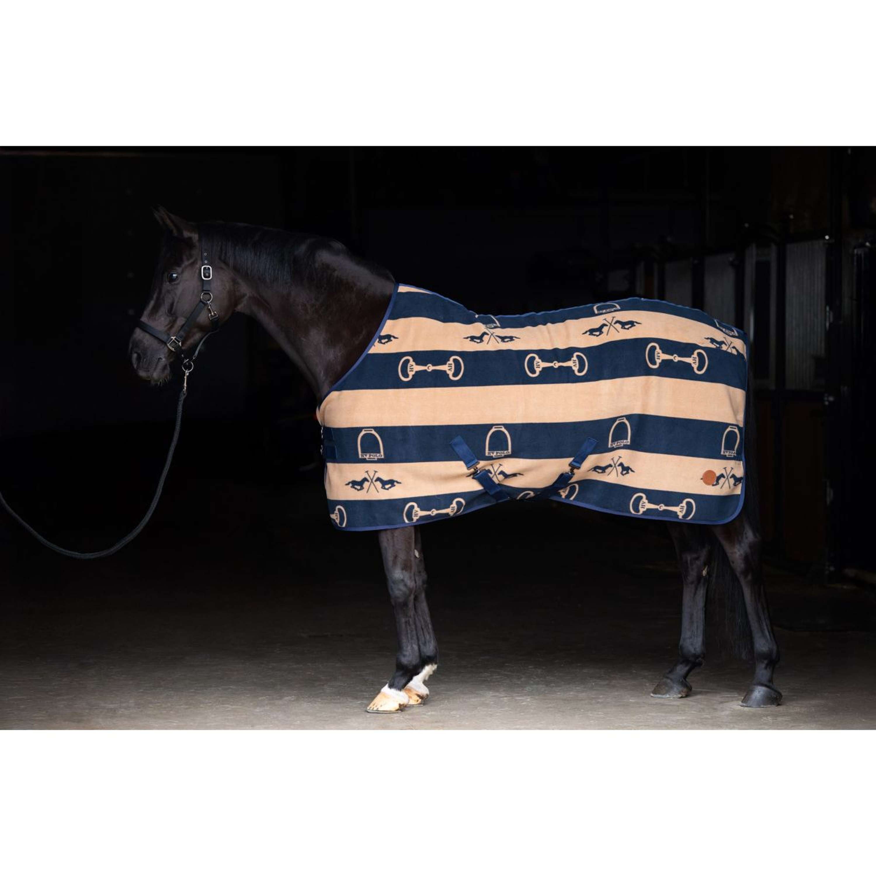 HV Polo Manta de Forro Polar HVPGwenny Navy/Camel