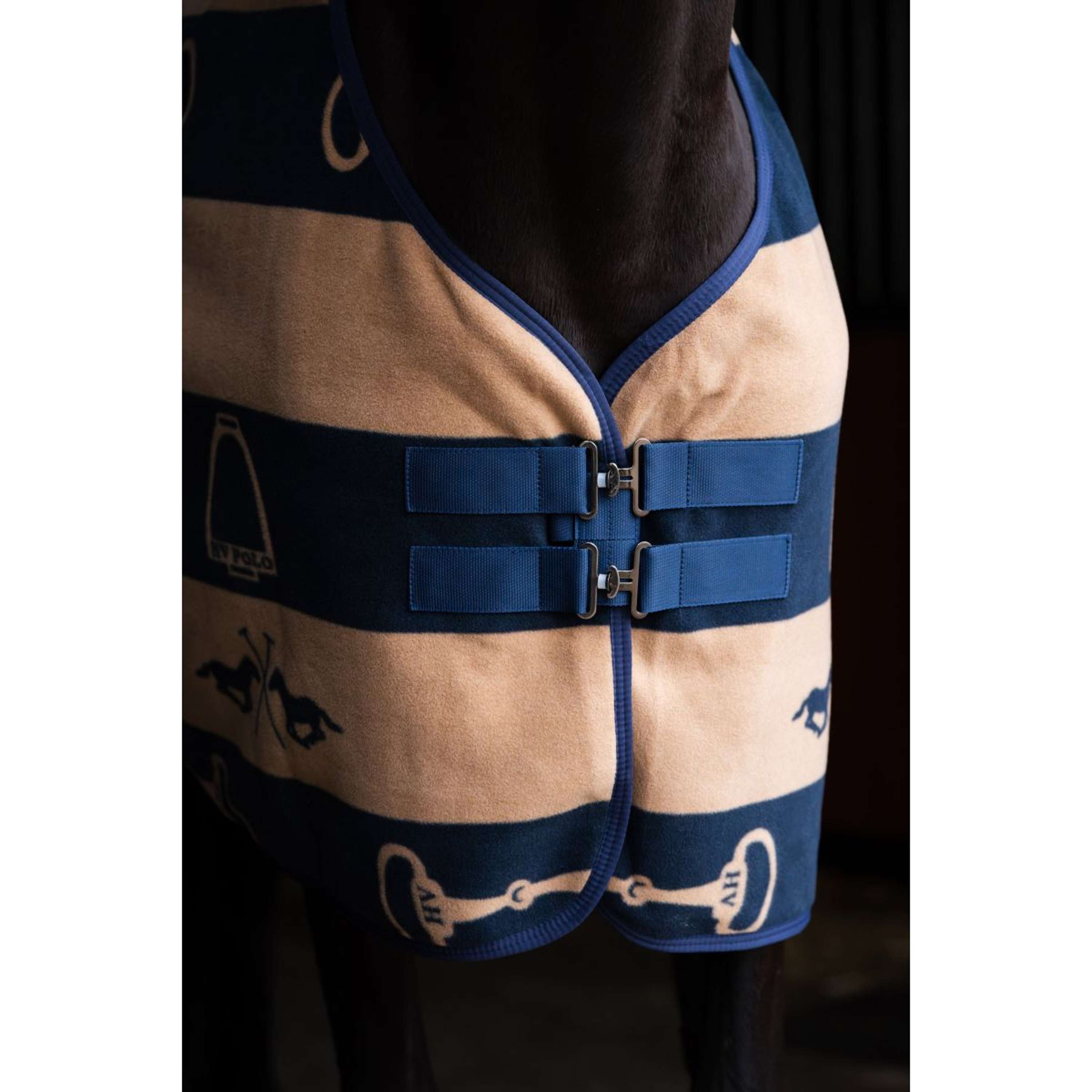 HV Polo Manta de Forro Polar HVPGwenny Navy/Camel