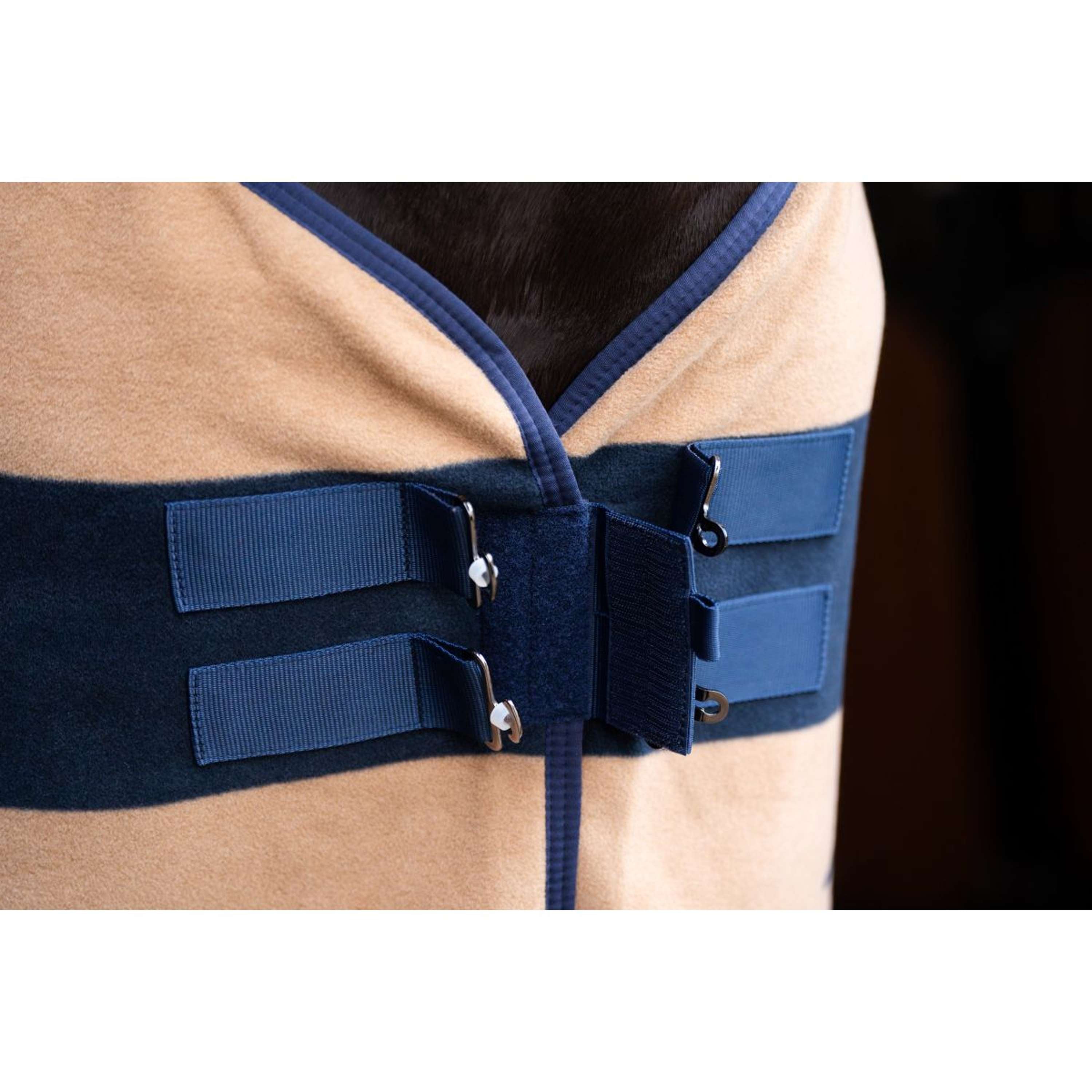 HV Polo Manta de Forro Polar HVPGwenny Navy/Camel