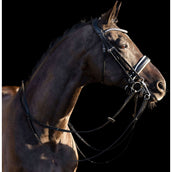 HV Polo Doble Brida Legacy Deluxe Negro/Blanco