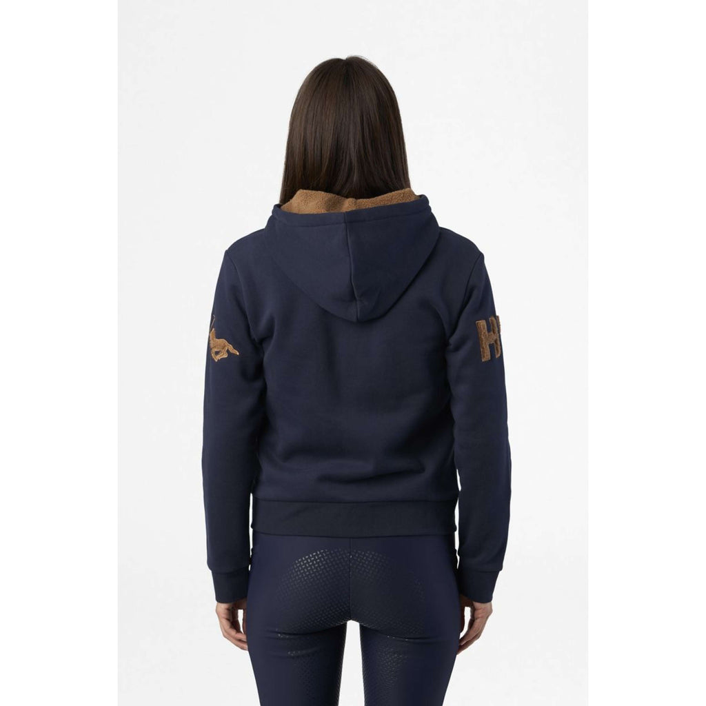 HV Polo Sudadera con capucha y cremallera HVPReina Navy