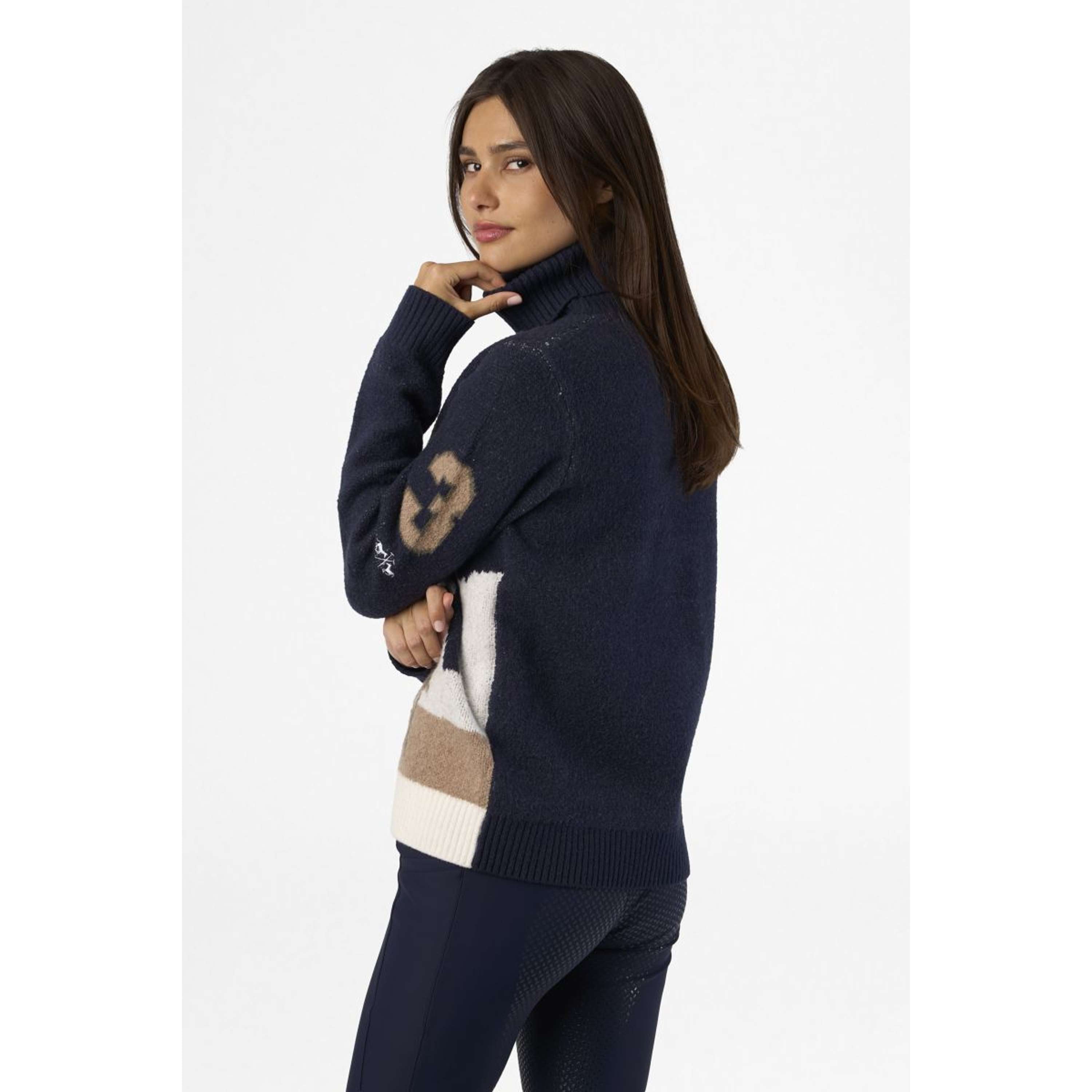 HV Polo Jersey de Cuello Alto HVPHarper Navy