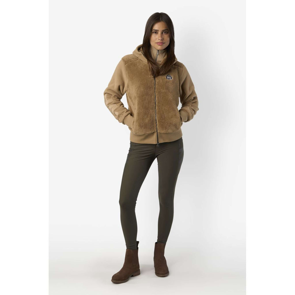 HV Polo Sudadera con capucha y cremallera HVPRoyce Camel