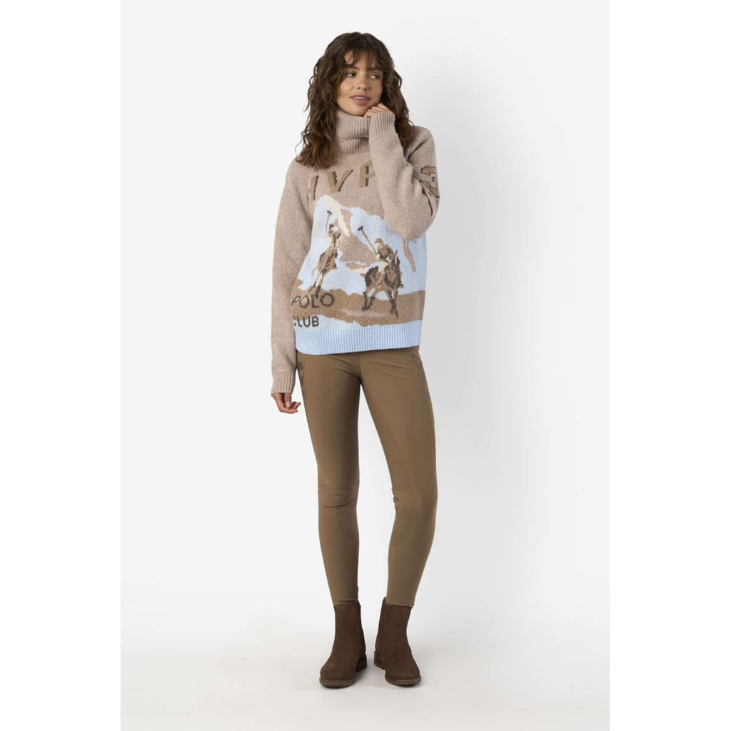 HV Polo Jersey de Cuello Alto HVPHarper Natural