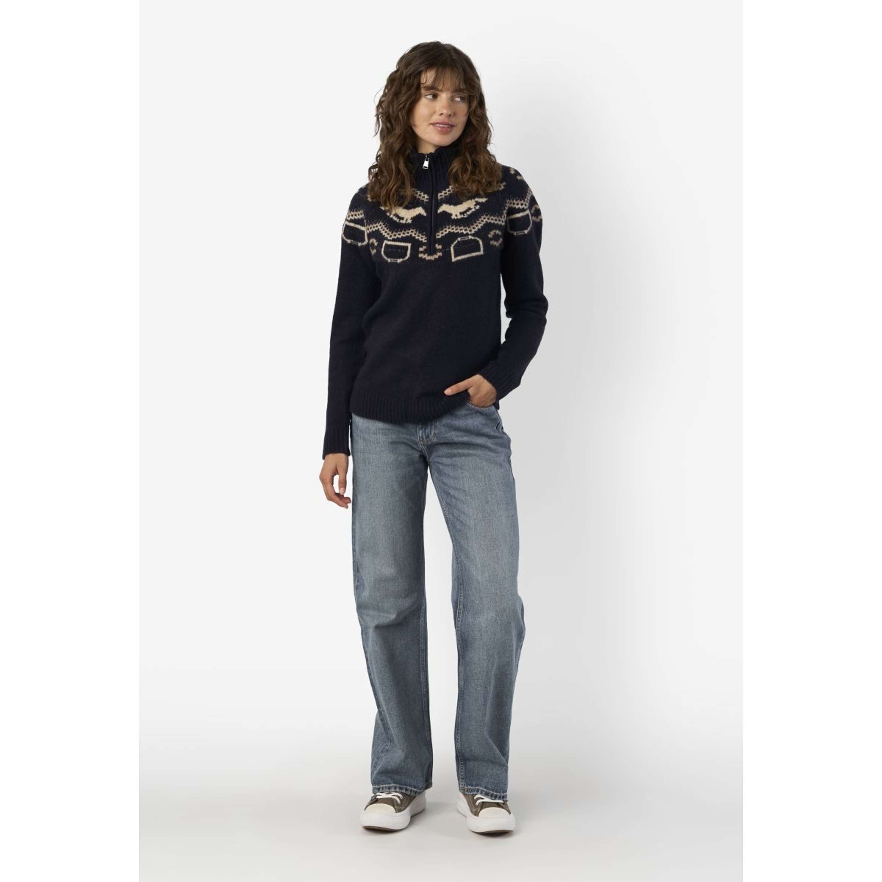 HV Polo Jersey de Cuello Alto HVPJosie Navy