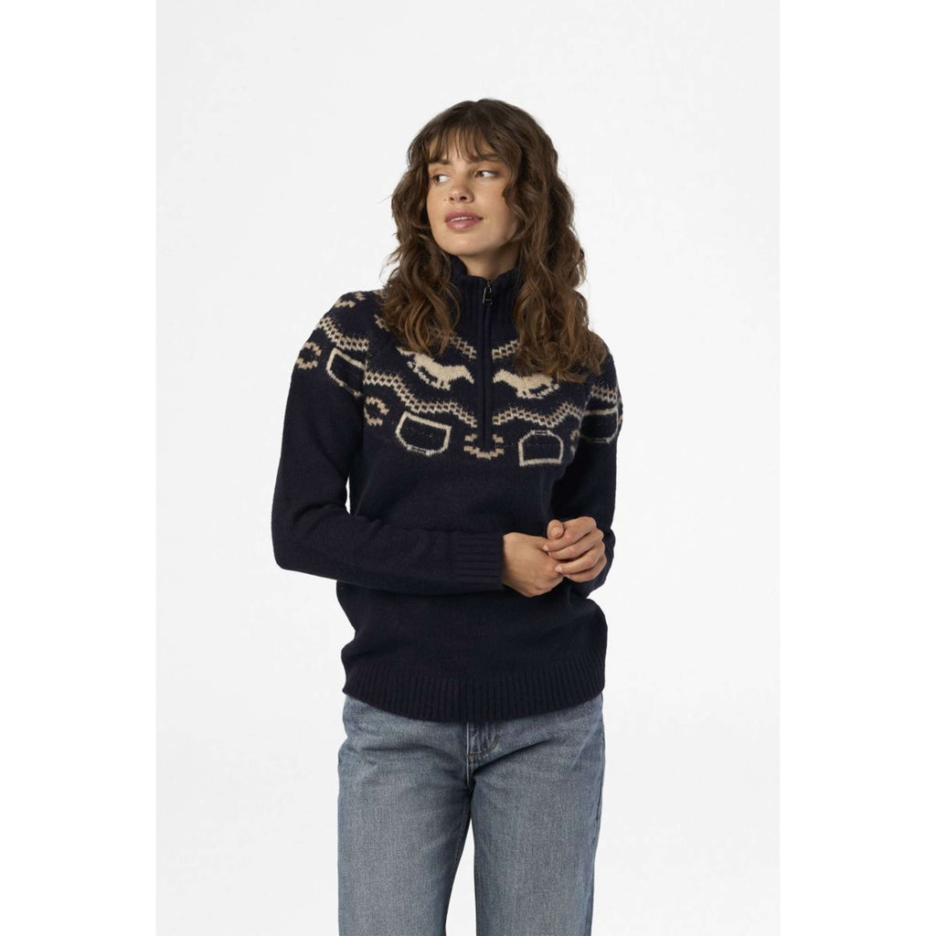 HV Polo Jersey de Cuello Alto HVPJosie Navy
