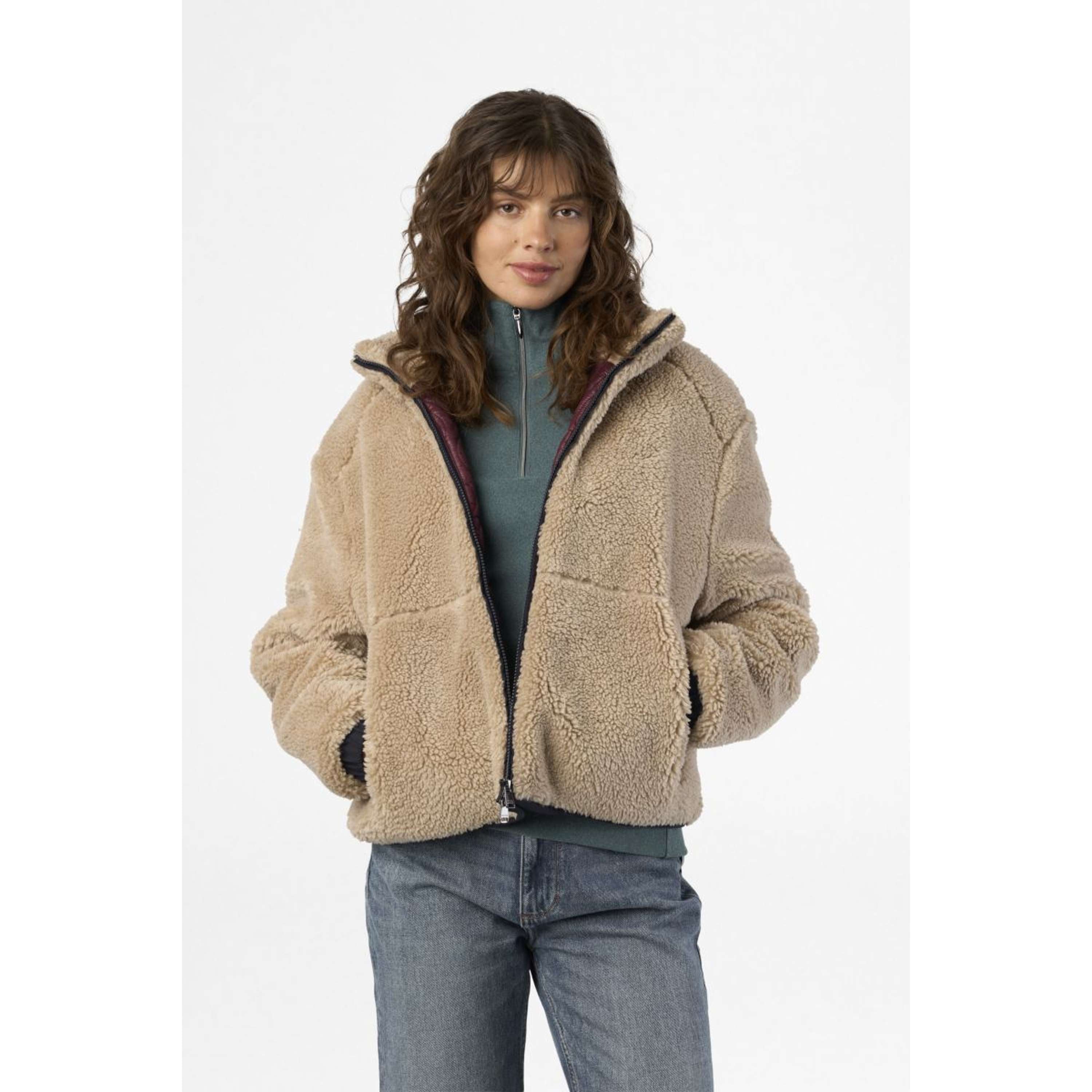 HV Polo Sudadera con capucha y cremallera HVPCarlotta Chalk