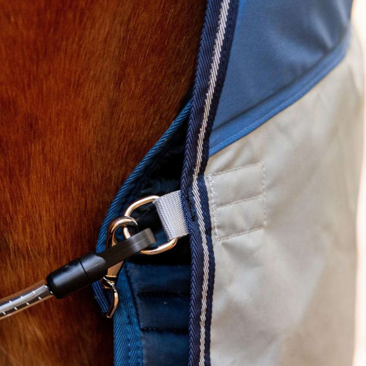 Rambo Autumn Series Turnout Marino/Gris Puntos