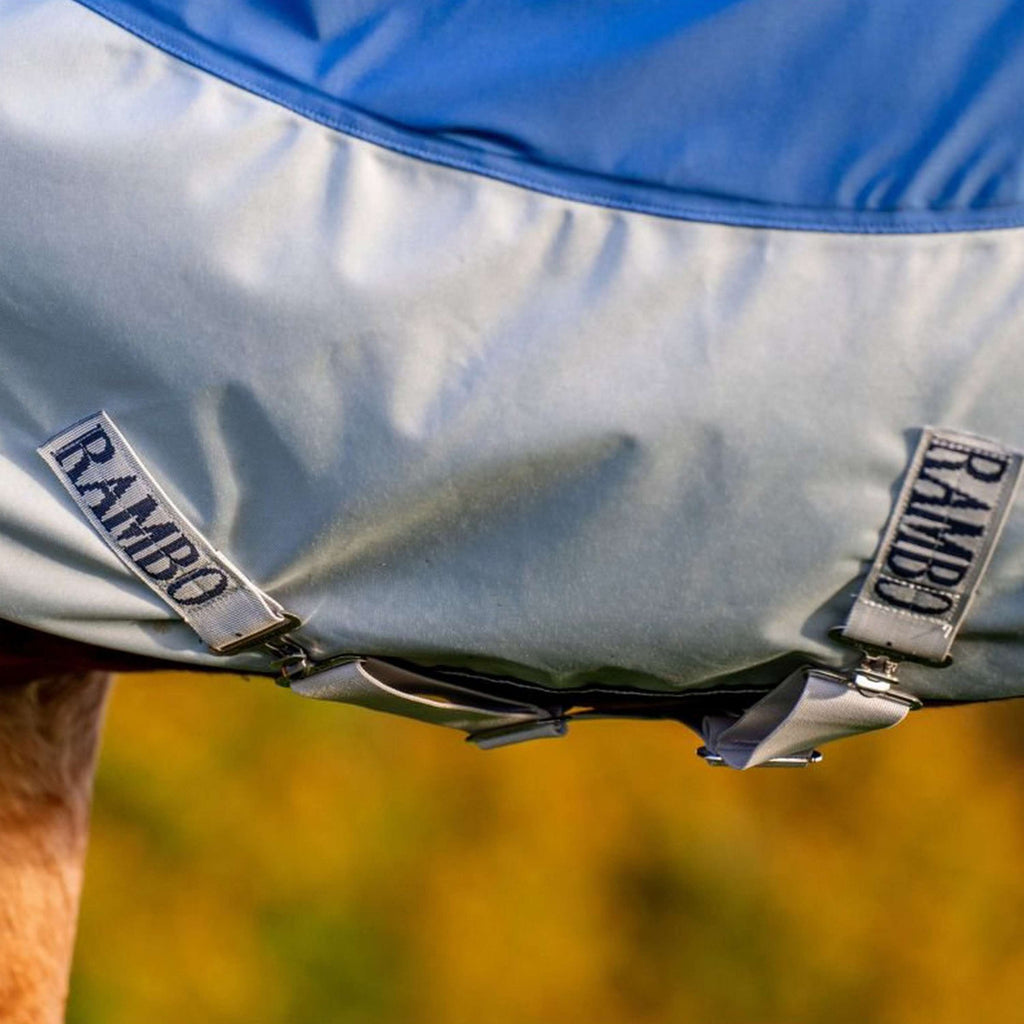 Rambo Autumn Series Turnout Marino/Gris Puntos