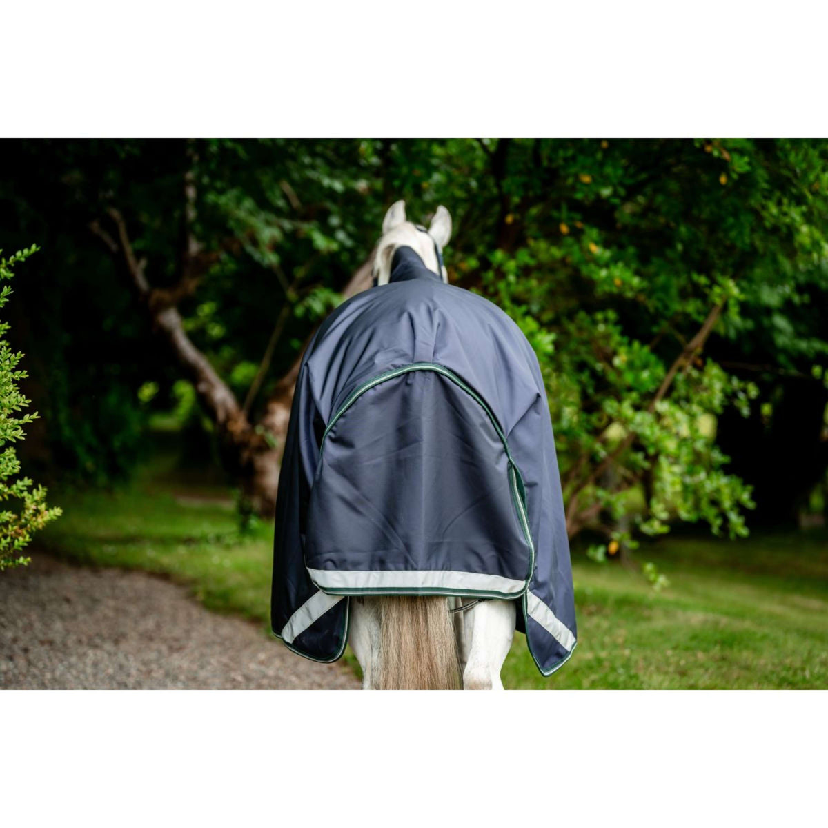 Rambo Wug Turnout Med 200g Navy/Hunter Green