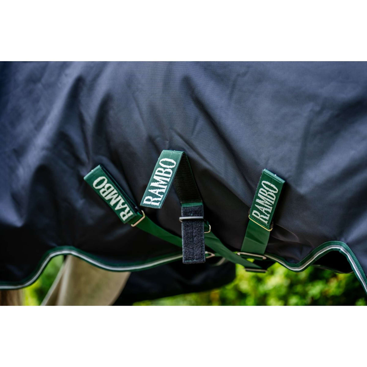 Rambo Wug Turnout Med 200g Navy/Hunter Green