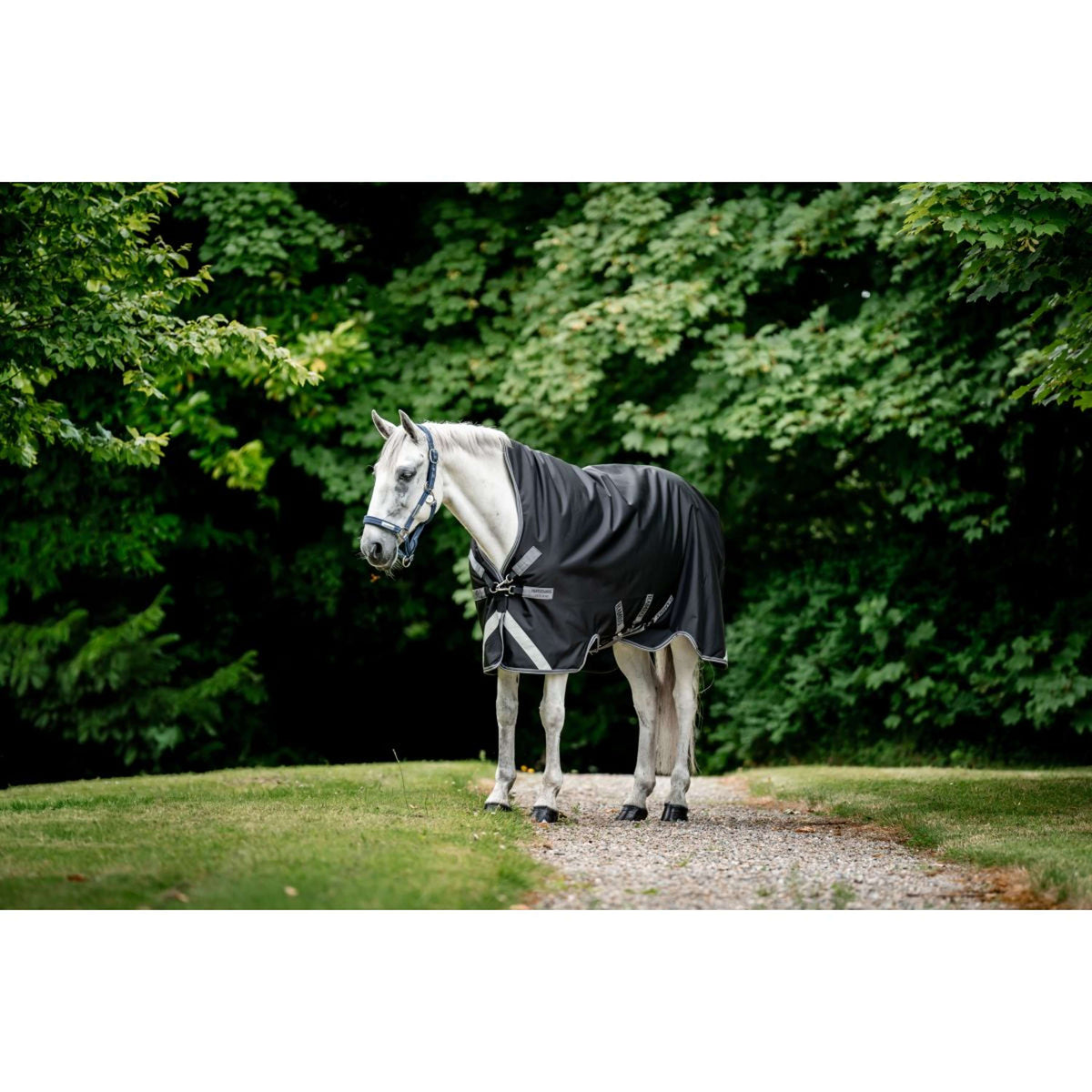 Rambo Wug Turnout Med 200g Black/Thunderstorm Grey