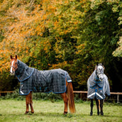 Rhino by Horseware Reflectech Plus Varilayer Navy/Reflective Check