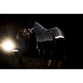Amigo Turnout Rug FieldSafe Reflectech Plus 1200D 100g Black/Reflective/Black