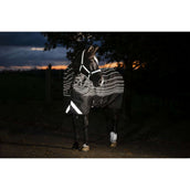 Amigo Turnout Rug FieldSafe Reflectech Plus 1200D 100g Black/Reflective/Black
