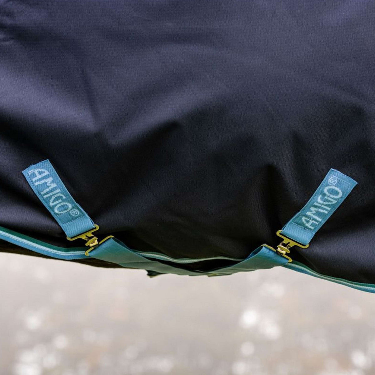 Amigo Bravo 12 Turnout 100g Navy/Turquesa