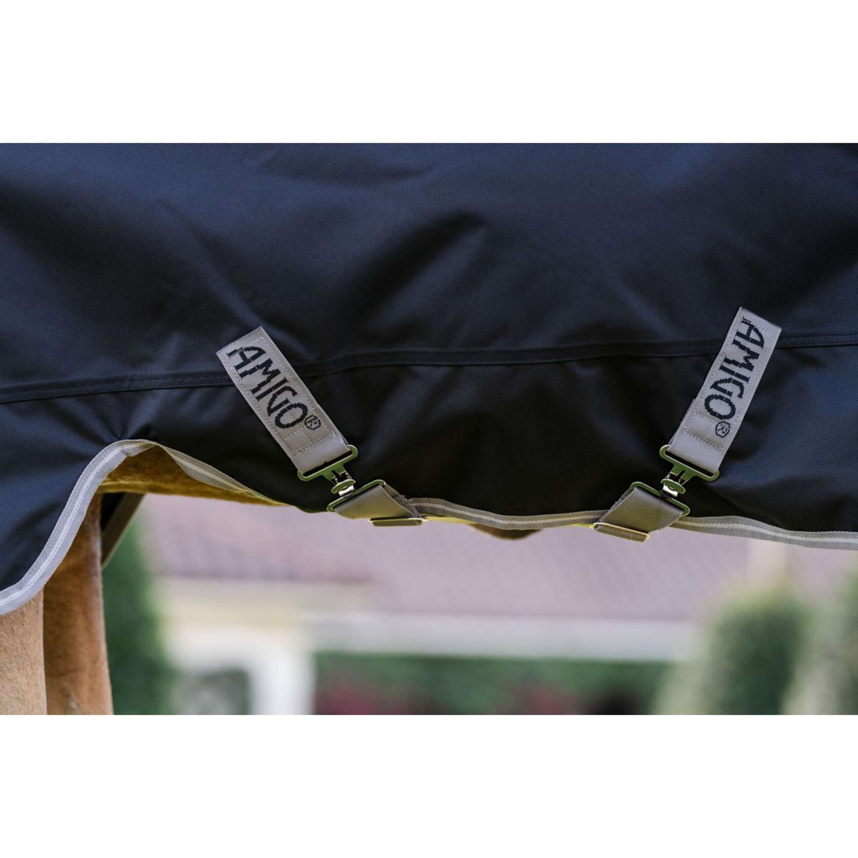 Amigo Turnout 1200D Pony 0g Negro/Gris/Plata