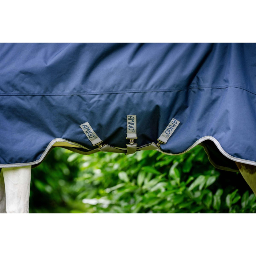 Amigo Bravo 12XL Original Turnout Mediana 250g Navy/Titanium Grey
