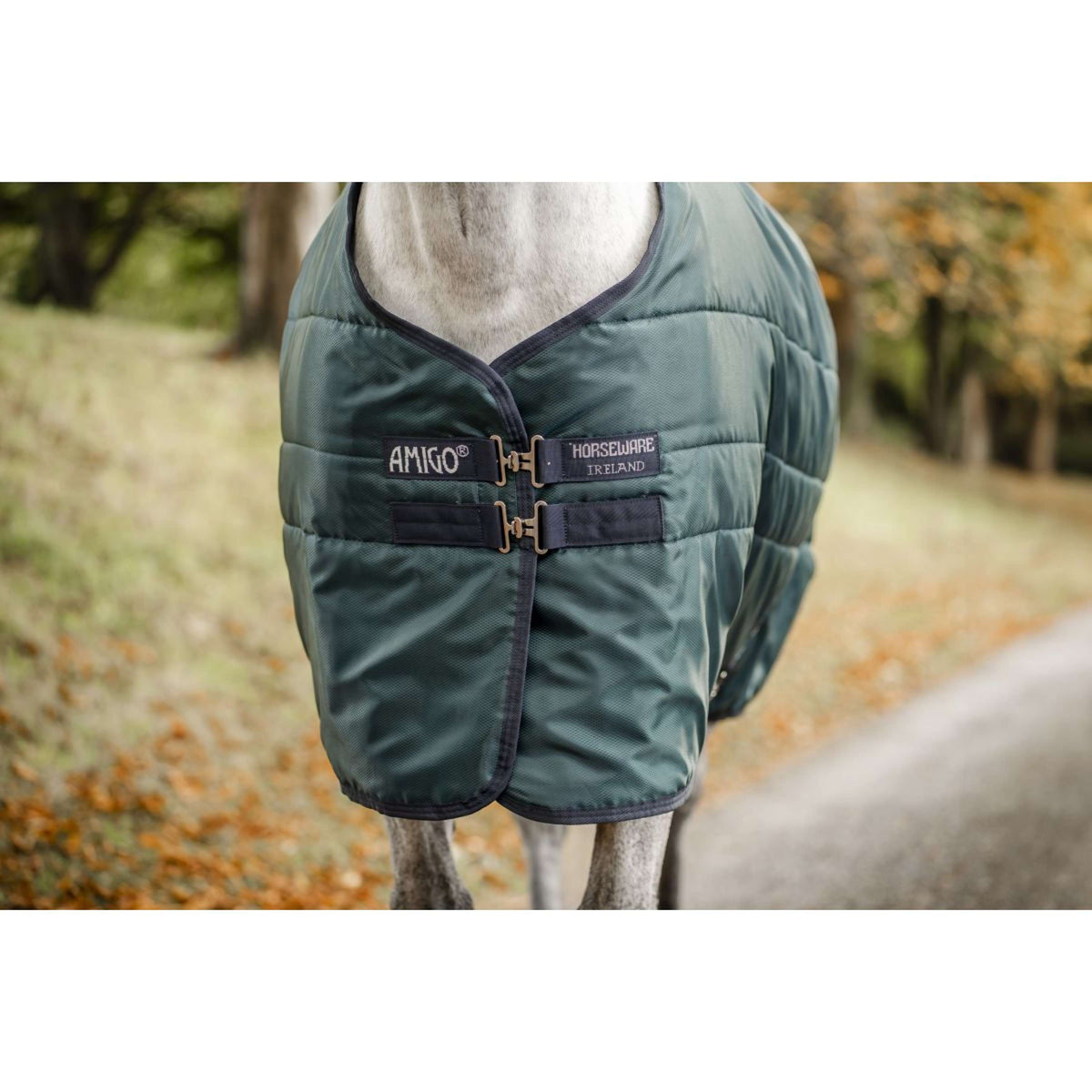 Amigo Ripstop Insulator Stable 200g Dynasty Green/Navy/Silver