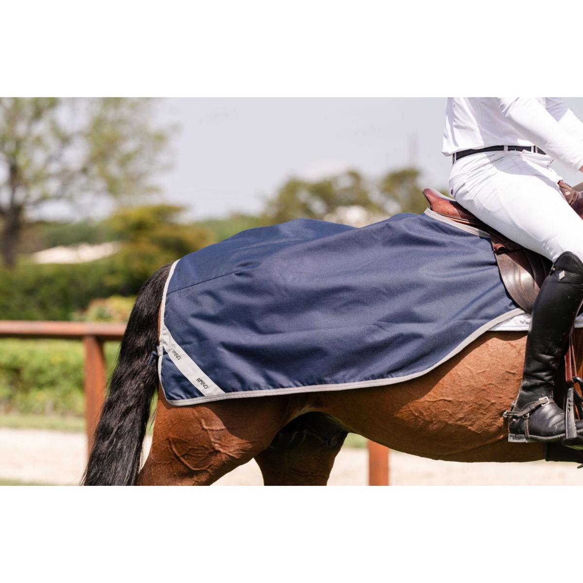 Amigo Manta de ejercicio Ripstop Navy/Titanium Grey
