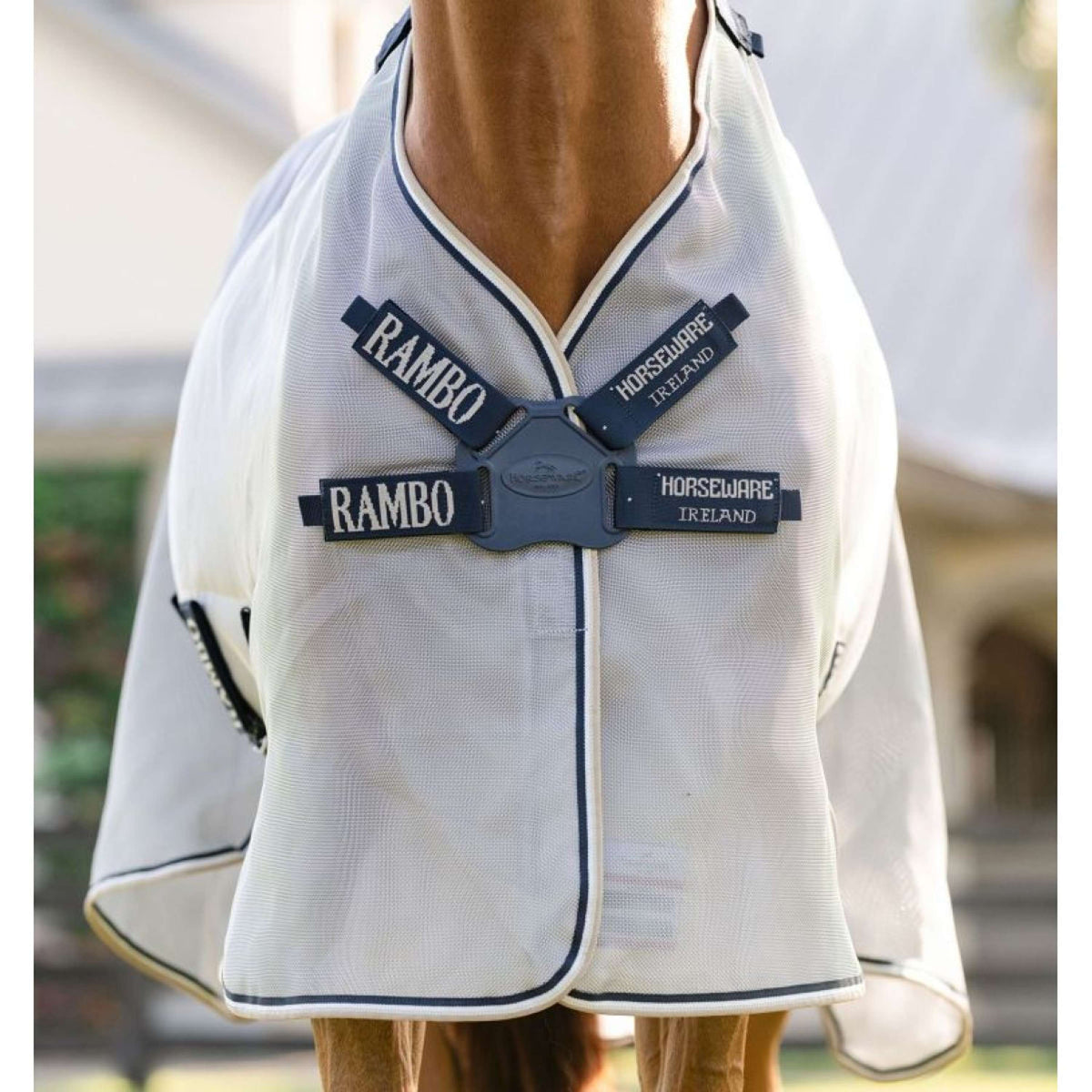 Rambo Protector Fieldsafe Plata/Azul marino/Blanco/Beige