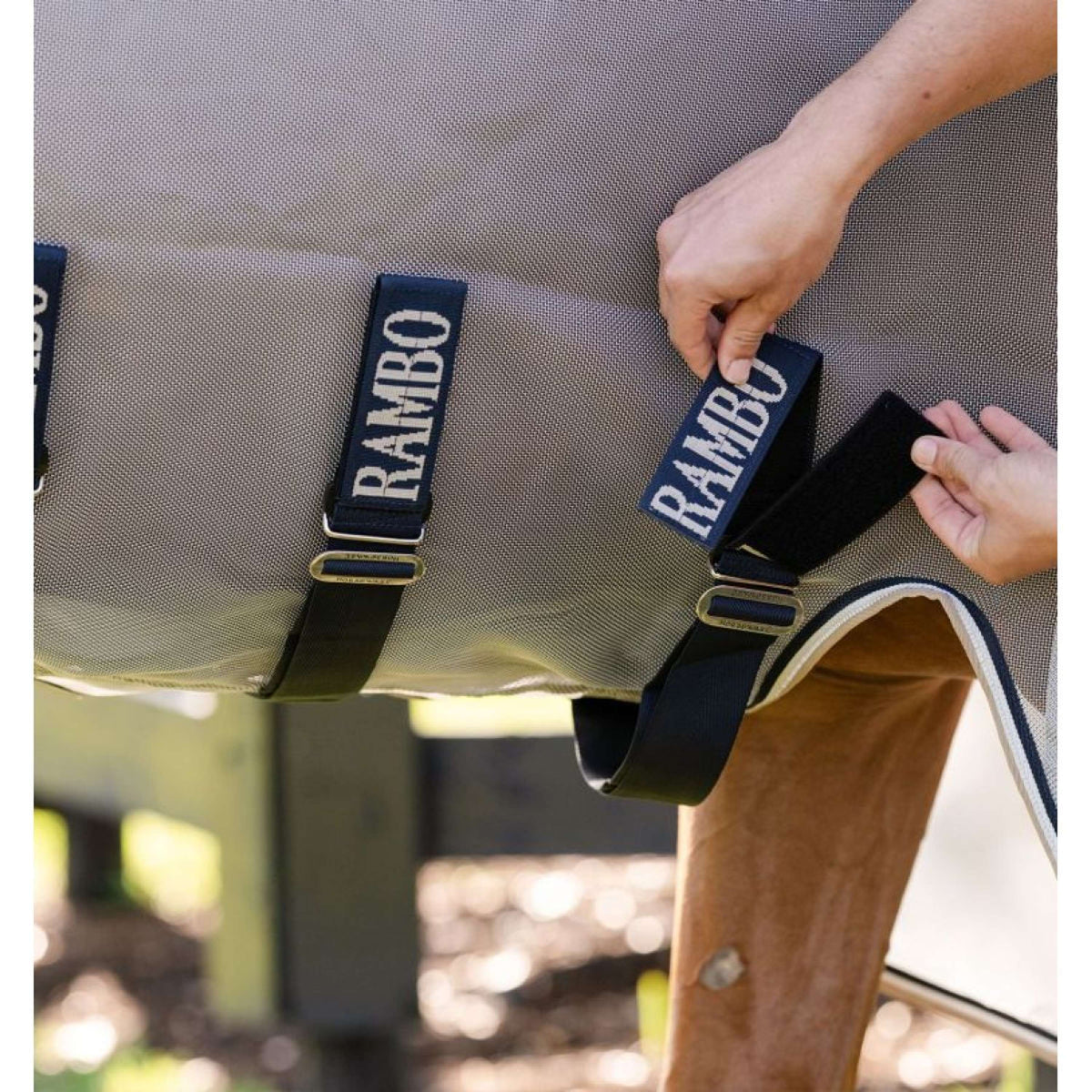 Rambo Protector Fieldsafe Plata/Azul marino/Blanco/Beige