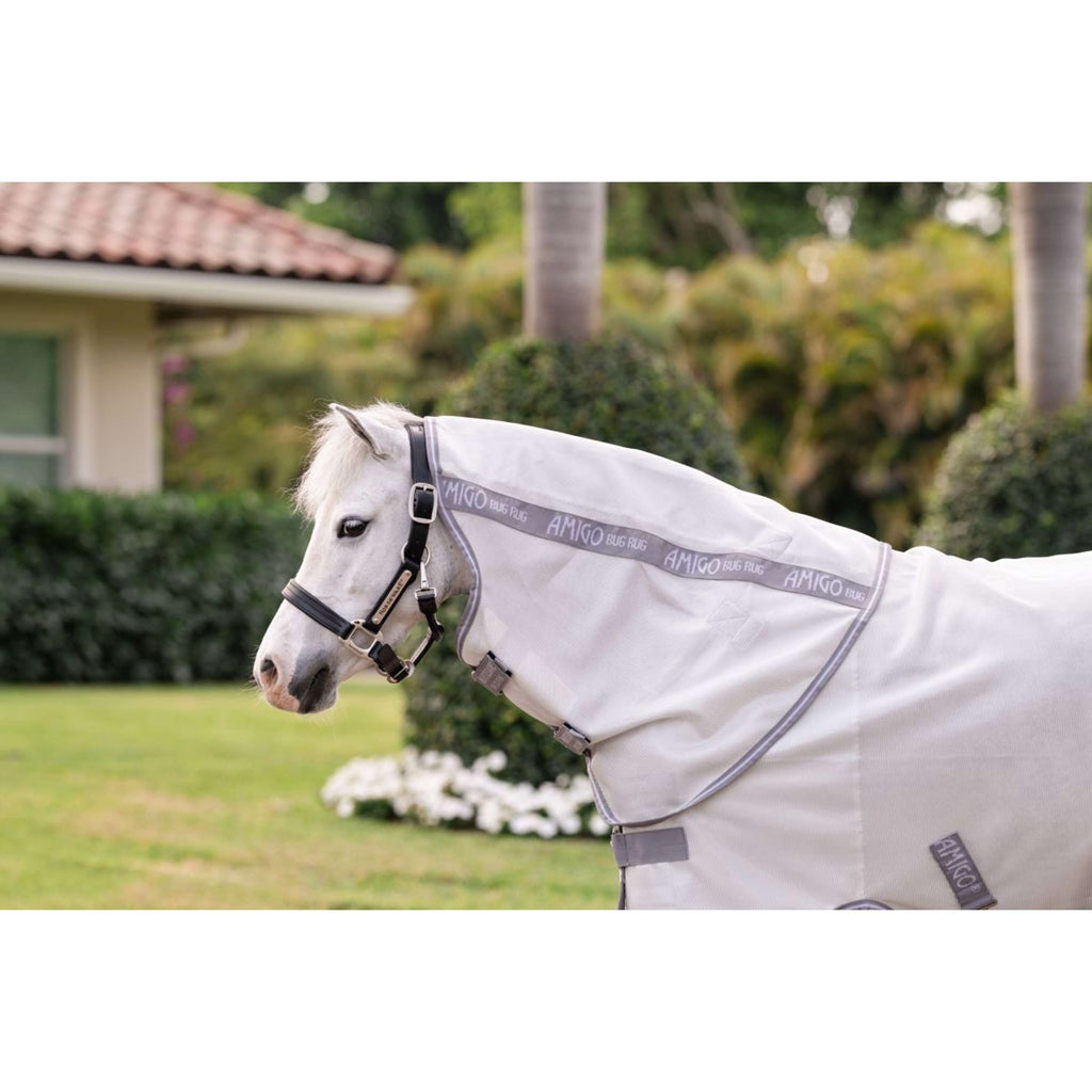 Amigo Bug Rug Plus Pony Plata/Gris Titanio/Plata