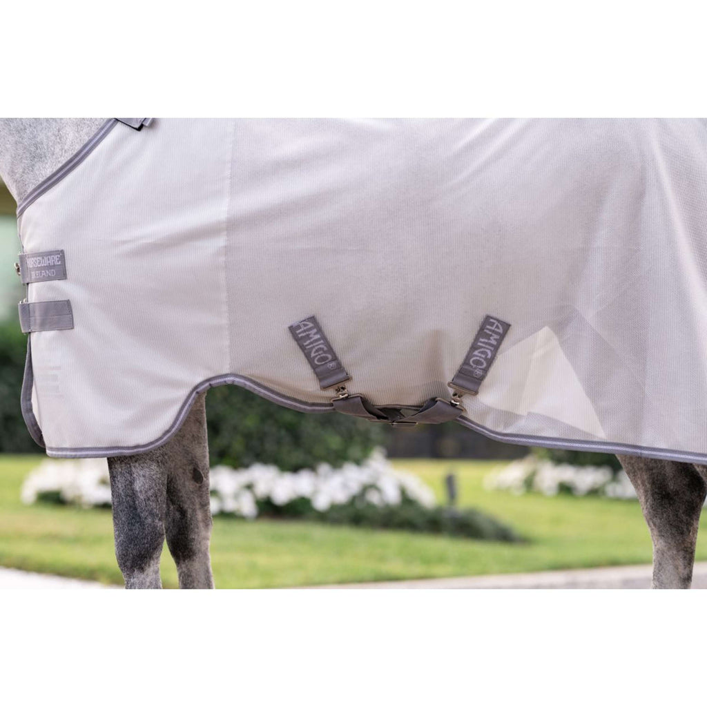 Amigo Bug Rug Plus Pony Plata/Gris Titanio/Plata