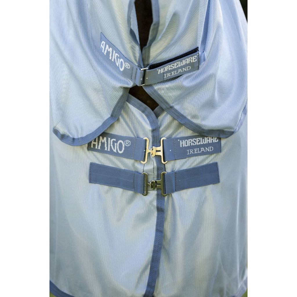 Amigo Manta Antimoscas Integrated Heather Blue/Blue/Silver