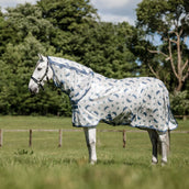 Amigo Manta Antimoscas Integrated Dragonfly Print/Silver/Blue/Sage