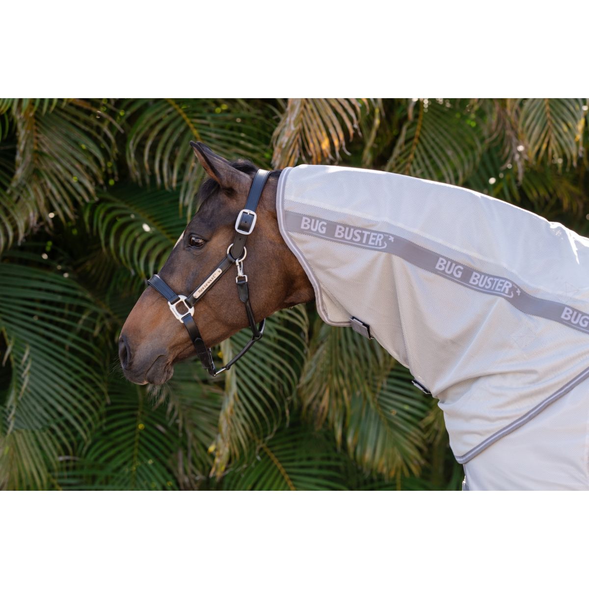 Amigo Cubrecuellos Bug Buster Plata/Gris Titanio/Plata