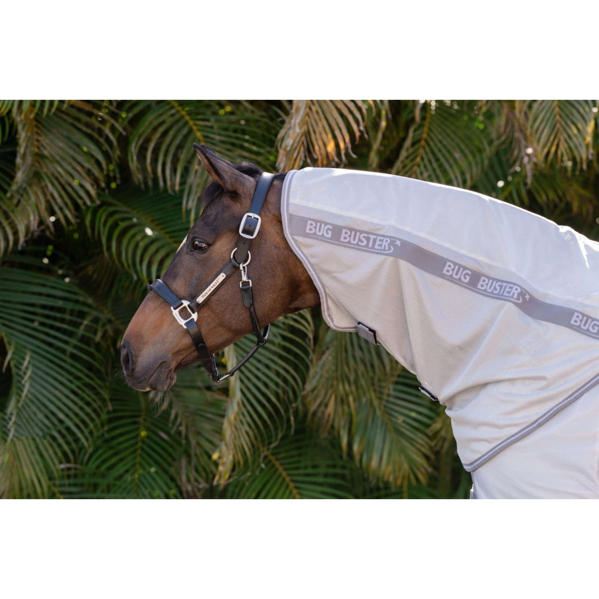 Amigo Cubrecuellos Bug Buster Plata/Gris Titanio/Plata