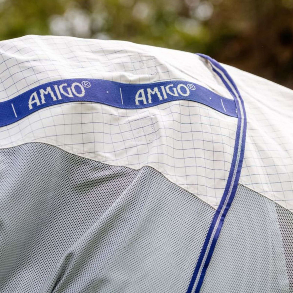 Amigo Manta de Verano Airflow Navy Check/Atlantic Blue