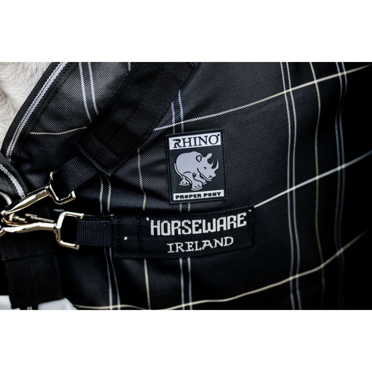 Rhino Turnout Plus Pony Bundle 0g + 200g Cuadro negro/Negro/Blanco