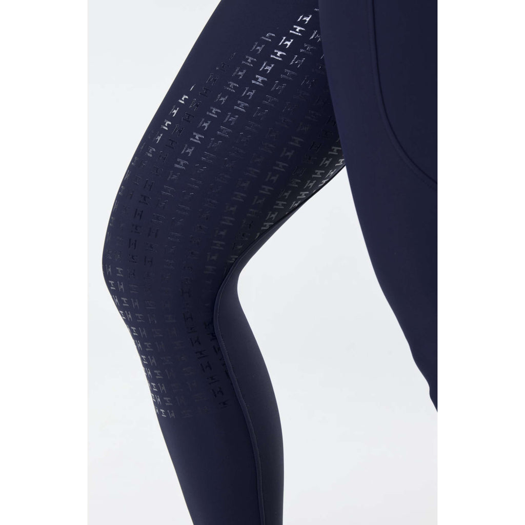 Horseware Leggings de montar de invierno FlexFit Full Seat Core Navy