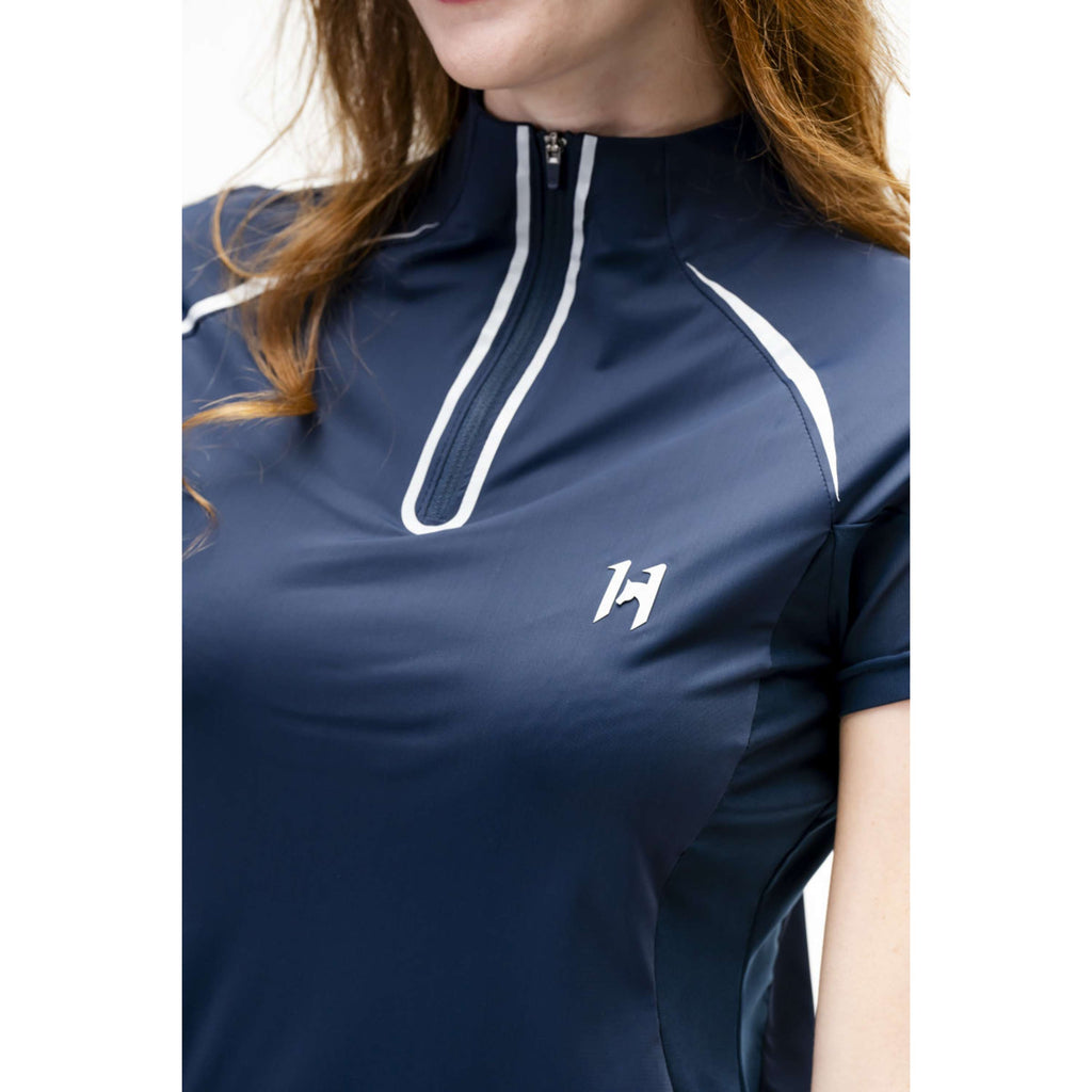 Horseware Camiseta Stamina Short Sleeve Core Navy