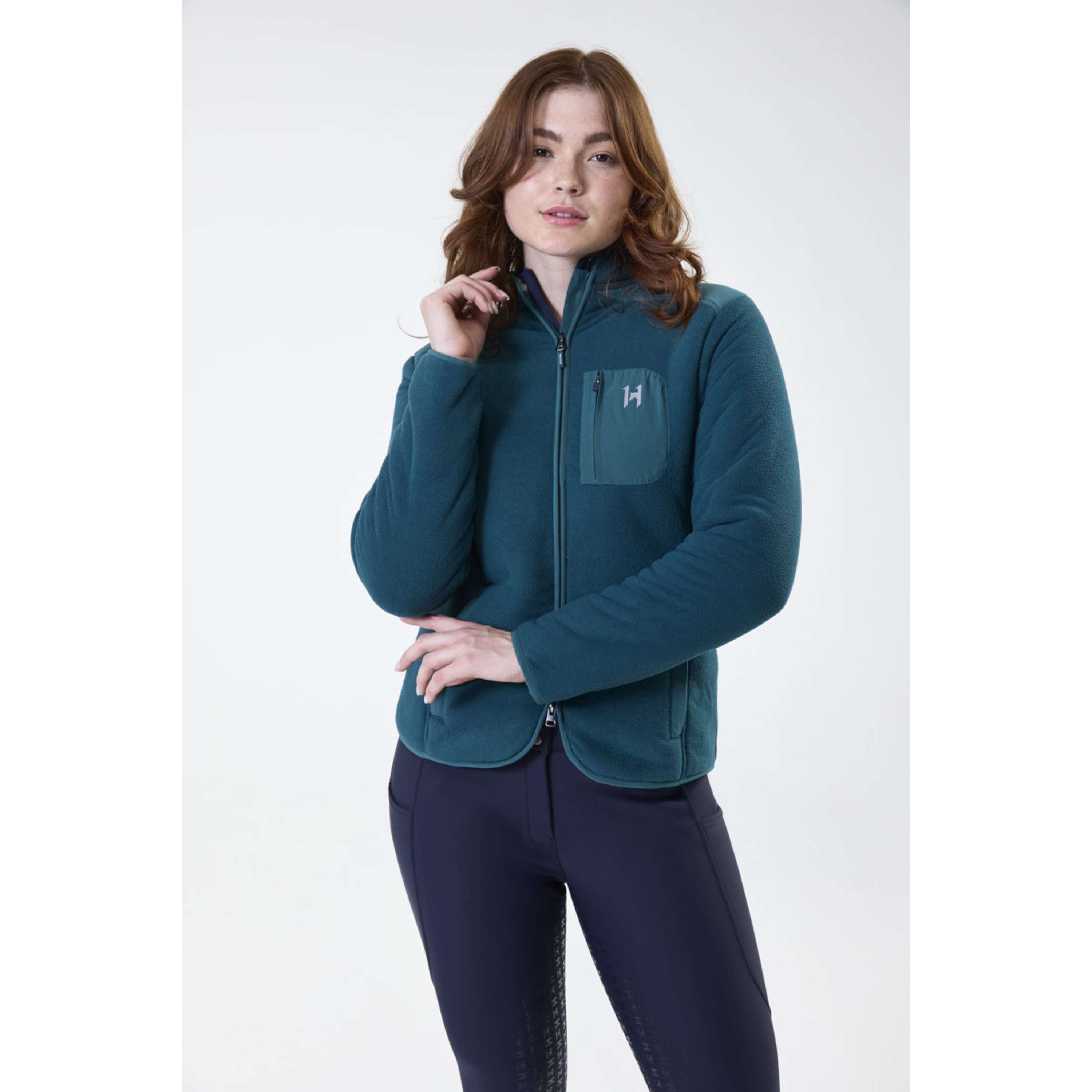 Horseware Chaqueta Polar Pace Dynasty Green